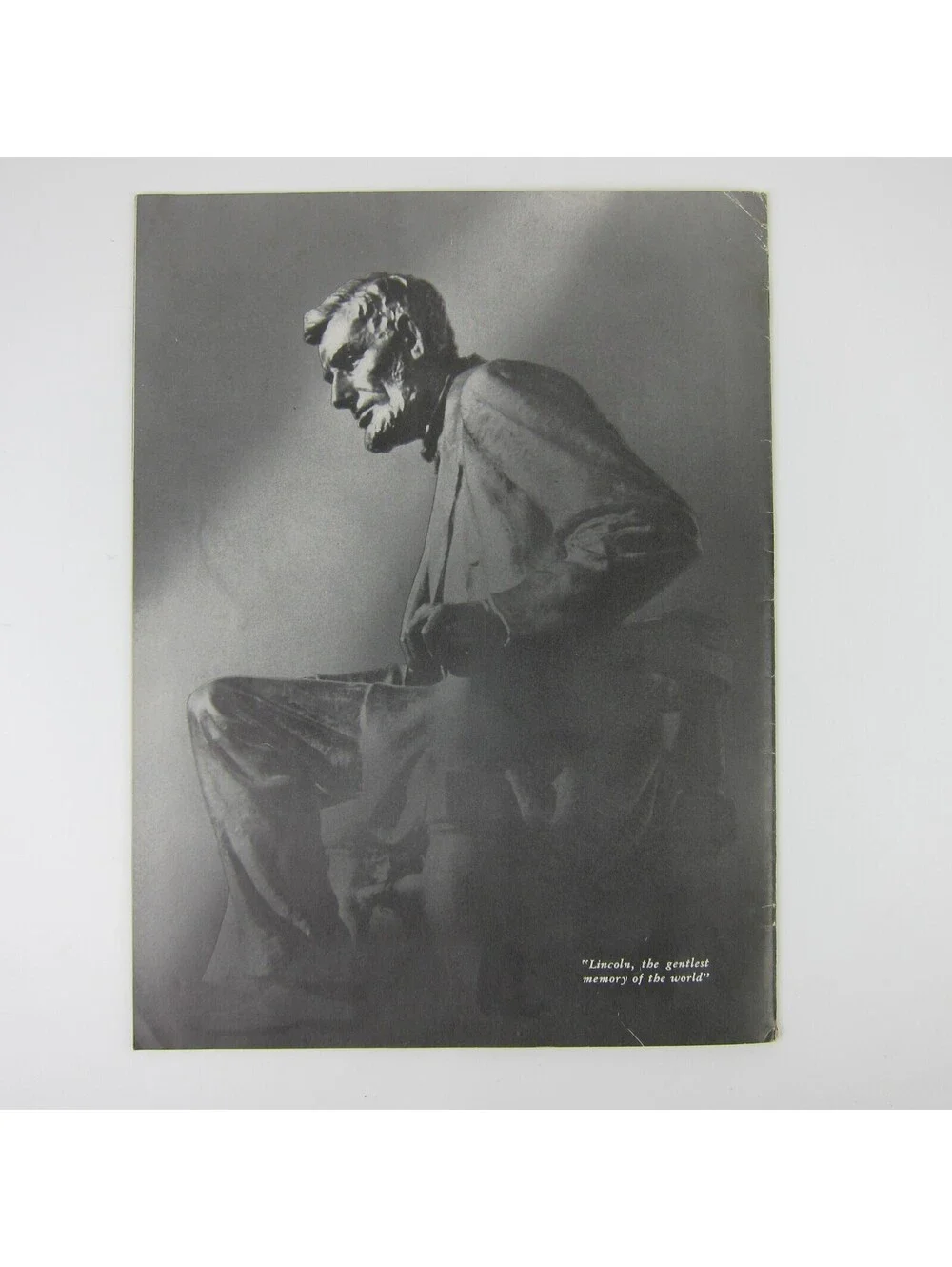 THINK Magazine IBM February 1941 George Washington Abraham Lincoln Vintage RARE